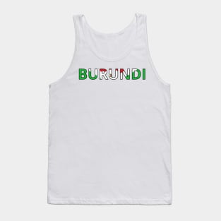 Drapeau Burundi Tank Top